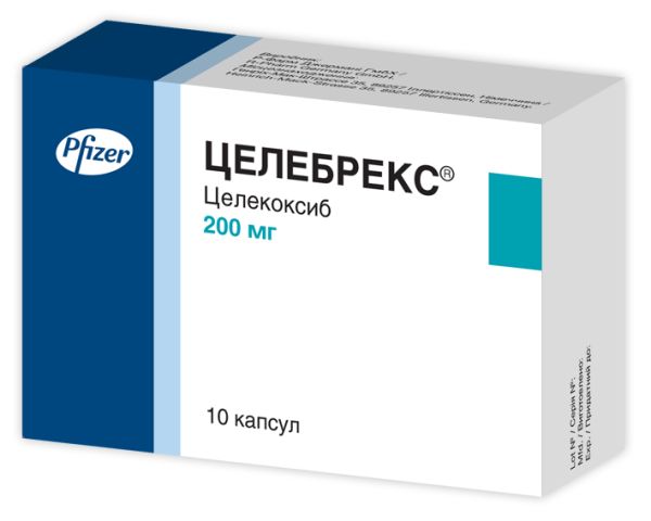 Celebrex 200 mg – 10 capsules, hard (celecoxib) by Pfizer – Expodrugs
